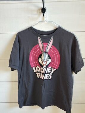 H&M Charcoal Graphic Tee with Bugs Bunny